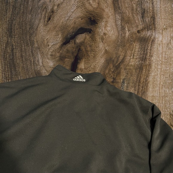 Vtg Adidas Reversible Windbreaker Track Jacket Black Large - Picture 8 of 9